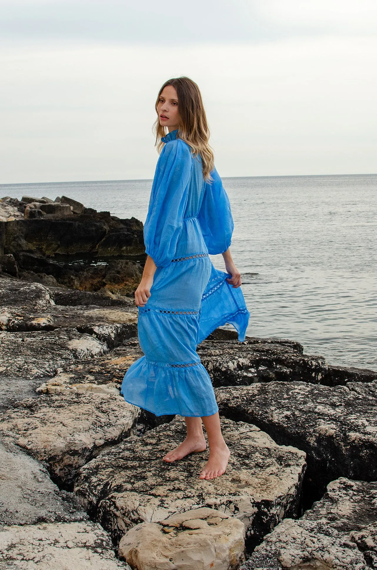 zoe kratzmann - toast dress in peacock