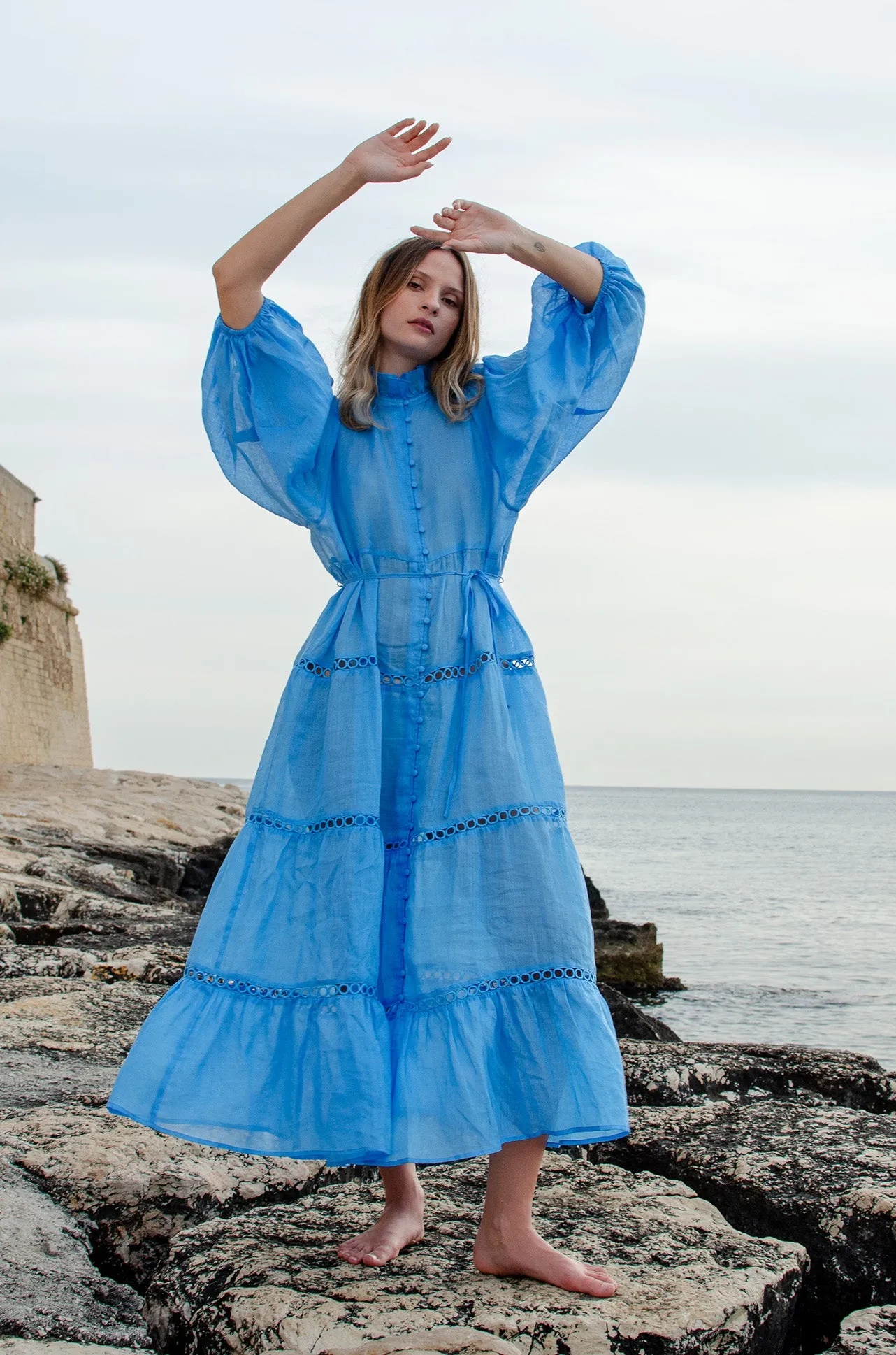zoe kratzmann - toast dress in peacock